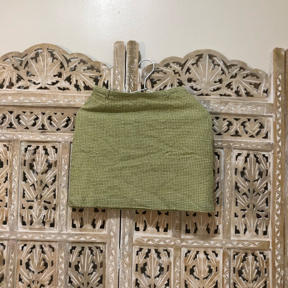 Green Paloma Wool Skirt